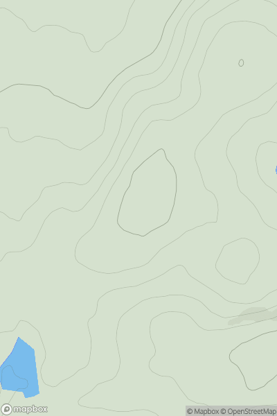 Thumbnail image for Chapel Hill [The River Tweed to the English Border] showing contour plot for surrounding peak